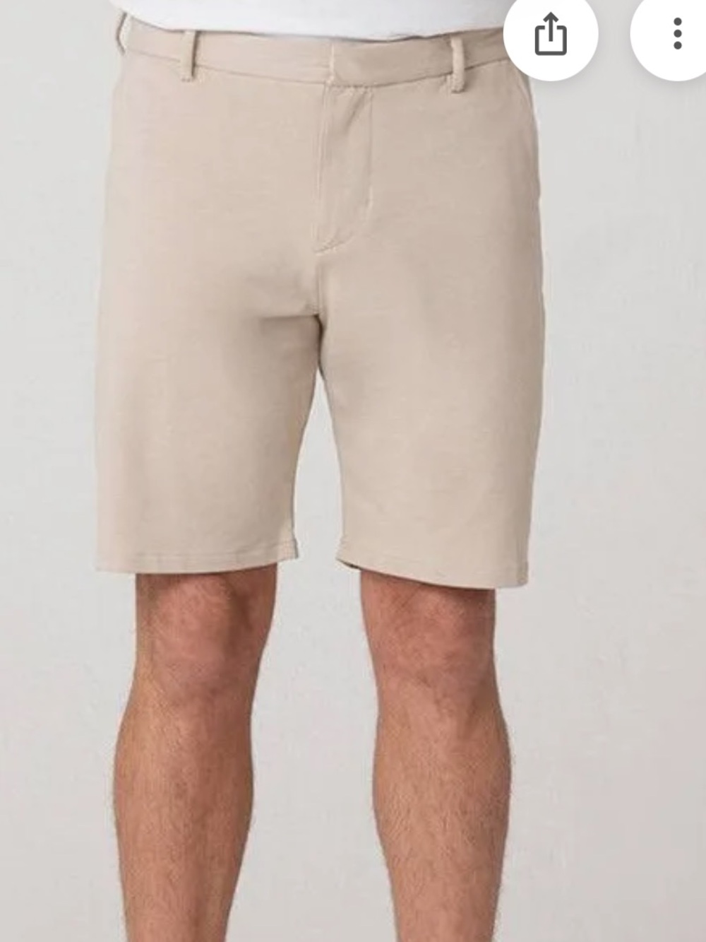 Swet Tailor Men’s Shorts Size 30 Color Beige